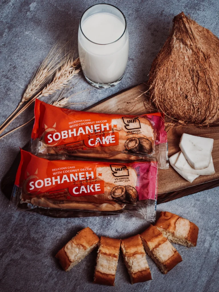 کیک صبحانه با طعم نارگیل